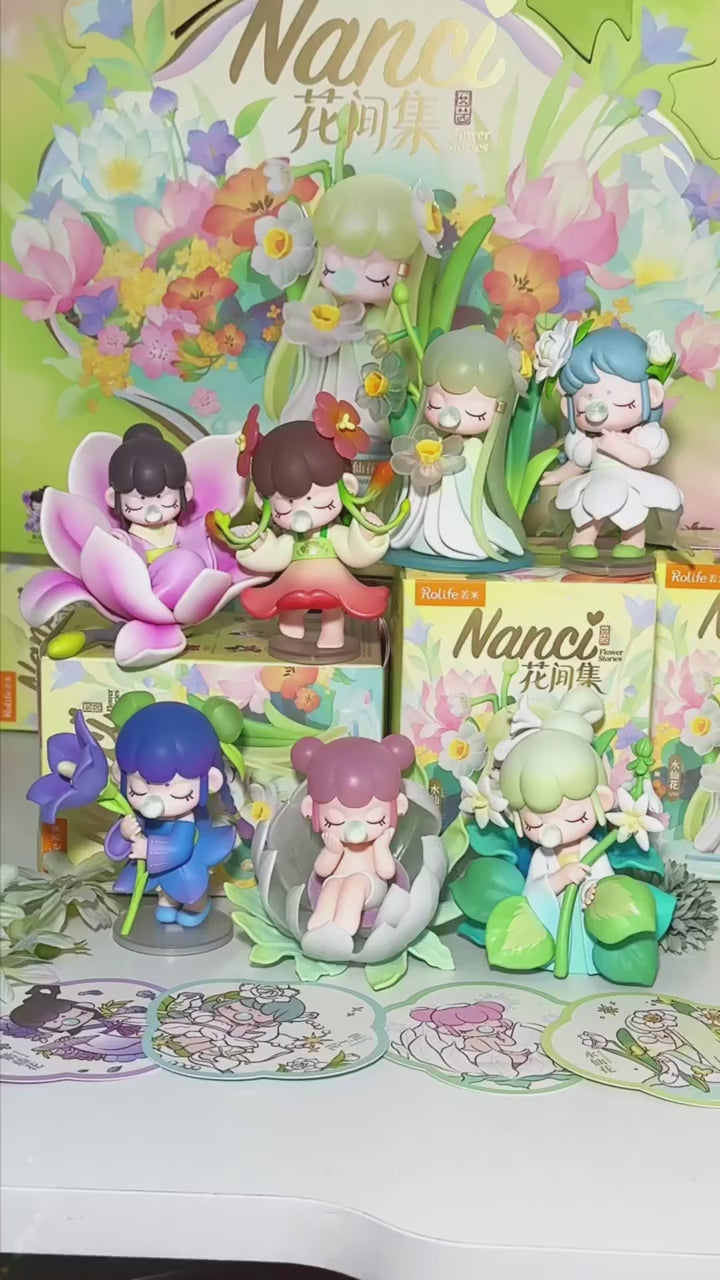 Original Rolife Nanci Flower Series Blind Box 囡茜 花間集系列盲盒公仔