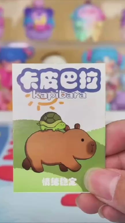 Emotional capybara blind box 情緒卡皮巴拉盲盒