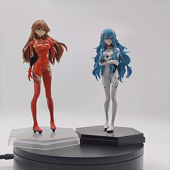 Series 5 - EVA Long-Haired Rei Ayanami & Asuka Standing Figure (Theatrical Version) - Yunxiang Anime Figurine