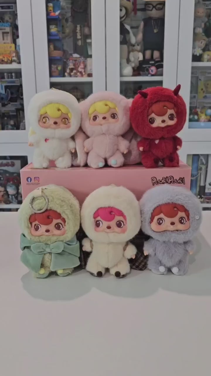 Original 52TOYS Pouka Pouka Series Blind Box 波卡波卡系列搪胶毛绒盲盒