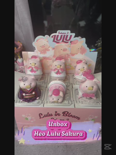 Original ToyZeroPlus Lulu The Piggy - Lulu In Bloom Sakura 2 Series Blind Box 罐头猪露露花见花开系列盲盒