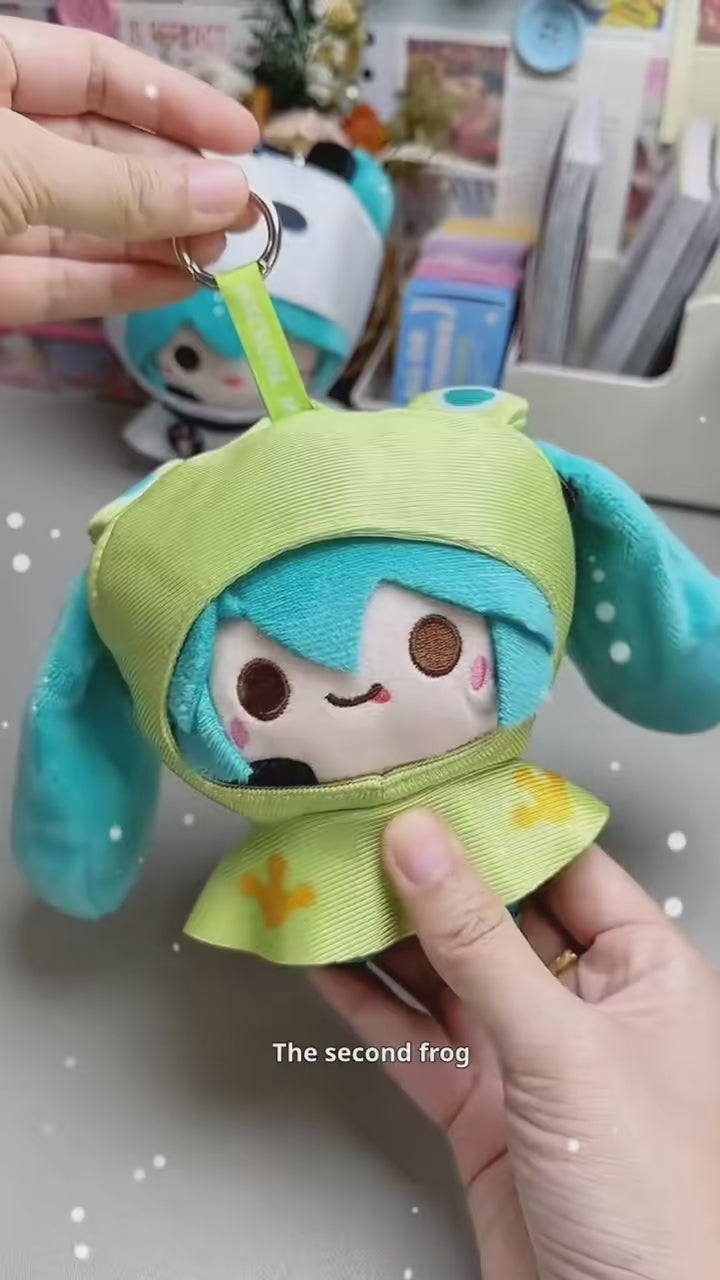 Original LDCX Hatsune Miku Rainy Days Series Plush Pendant Blind Box 灵动创想初音未来绒小偶下雨天毛绒挂件公仔正版周边动漫玩偶盲盒