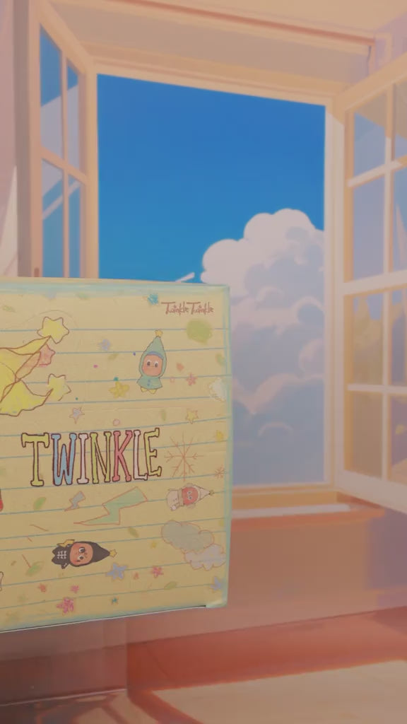 Original POPMART Twinkle Twinkle Sweet Dreams Forecast Series Blind Box 泡泡玛特123星星人好梦气象局毛绒挂件潮玩盲盒