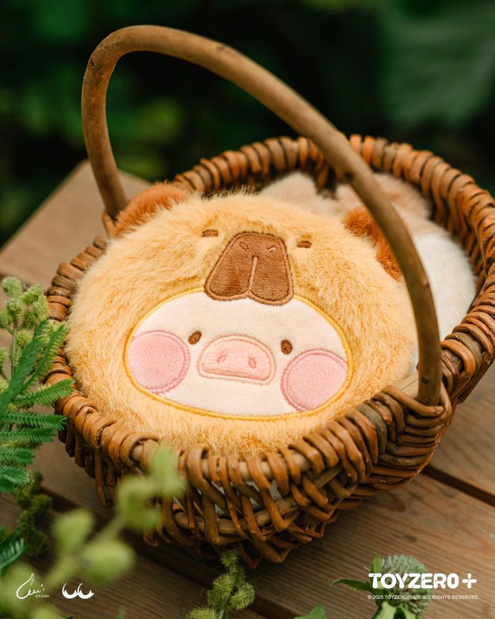 Original TOYZERO+ LuLu the Piggy Animal Party - Plush Pouch Blind Box 罐头猪LULU动物派对毛绒随身包盲盒可爱挂件潮玩礼物