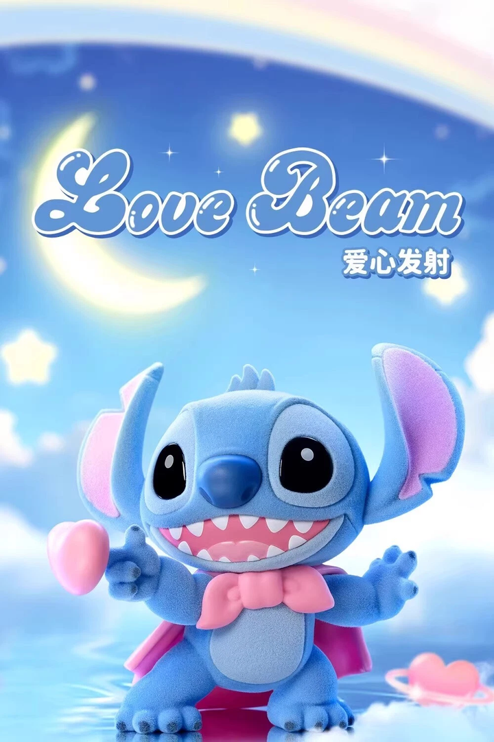 Original 52TOYS Disney Stitch Sweet Pink Series Blind Box Figure 52TOYS迪士尼史迪奇暖粉盲盒史迪仔手办摆件