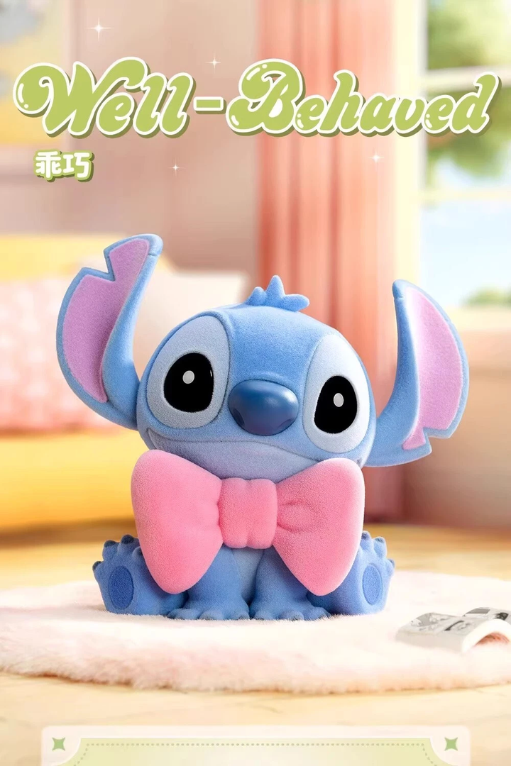 Original 52TOYS Disney Stitch Sweet Pink Series Blind Box Figure 52TOYS迪士尼史迪奇暖粉盲盒史迪仔手办摆件