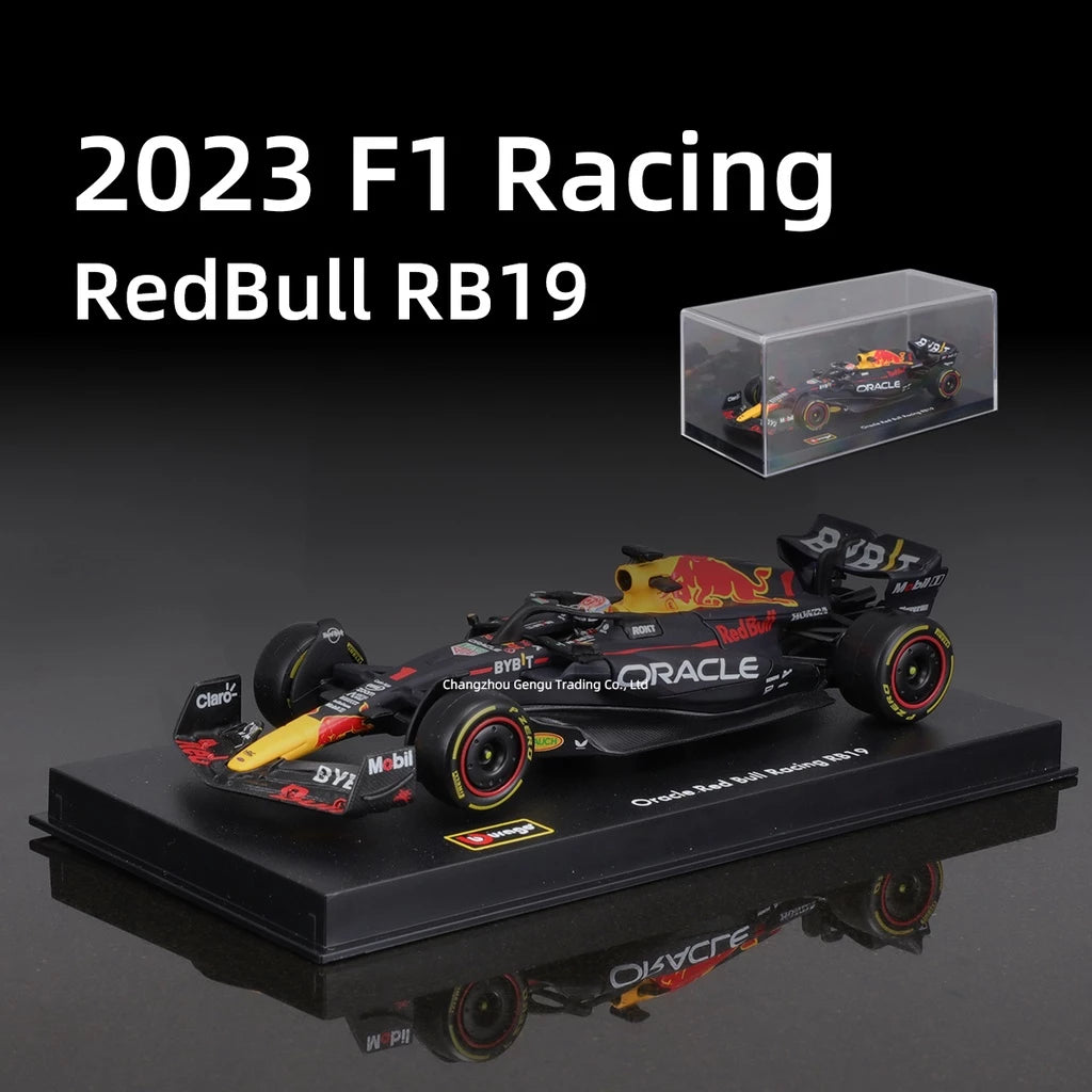 Bburago 1:43 Red Bull Racing car RB16 Formula 1 Alloy Diecast Model with Acrylic Box Display