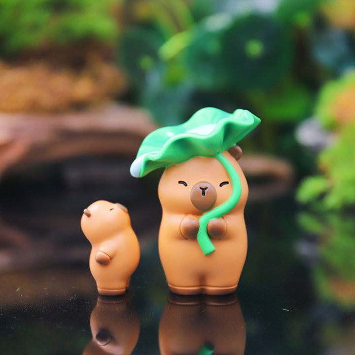 The Daily Life Of DAHANPI Capibala Blind Box Toys Figure 憨态水豚大憨批卡皮巴拉的日常盲盒