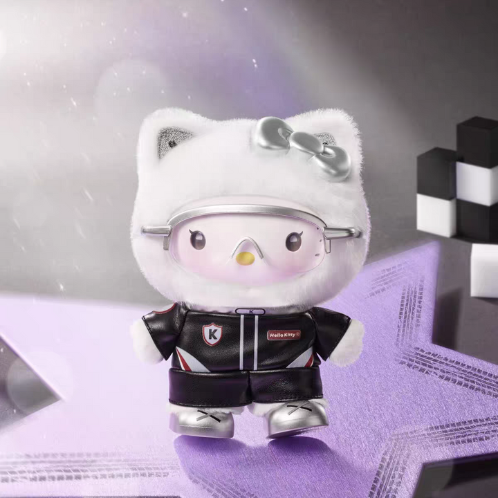 Sanrio Cyber Era Series Trendy Toy Vinyl Plush Blind Box Keychain Gift 三丽鸥赛博纪元系列潮玩搪胶毛绒盲盒挂件礼物