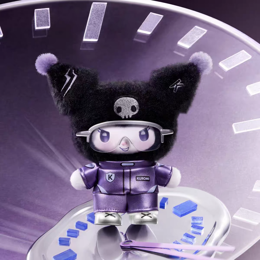 Sanrio Cyber Era Series Trendy Toy Vinyl Plush Blind Box Keychain Gift 三丽鸥赛博纪元系列潮玩搪胶毛绒盲盒挂件礼物