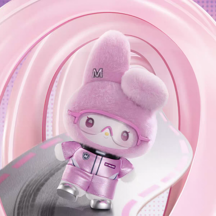 Sanrio Cyber Era Series Trendy Toy Vinyl Plush Blind Box Keychain Gift 三丽鸥赛博纪元系列潮玩搪胶毛绒盲盒挂件礼物