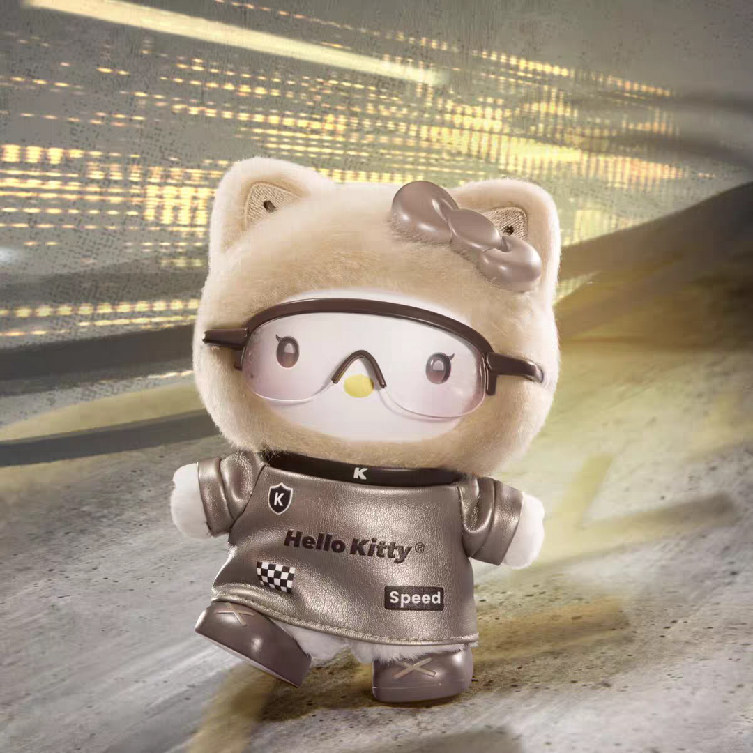 Sanrio Cyber Era Series Trendy Toy Vinyl Plush Blind Box Keychain Gift 三丽鸥赛博纪元系列潮玩搪胶毛绒盲盒挂件礼物