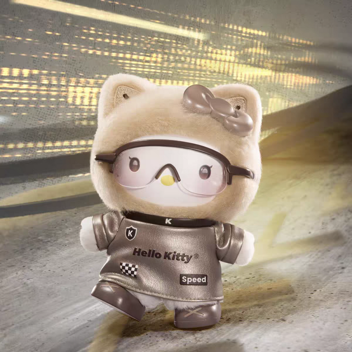 Sanrio Cyber Era Series Trendy Toy Vinyl Plush Blind Box Keychain Gift 三丽鸥赛博纪元系列潮玩搪胶毛绒盲盒挂件礼物