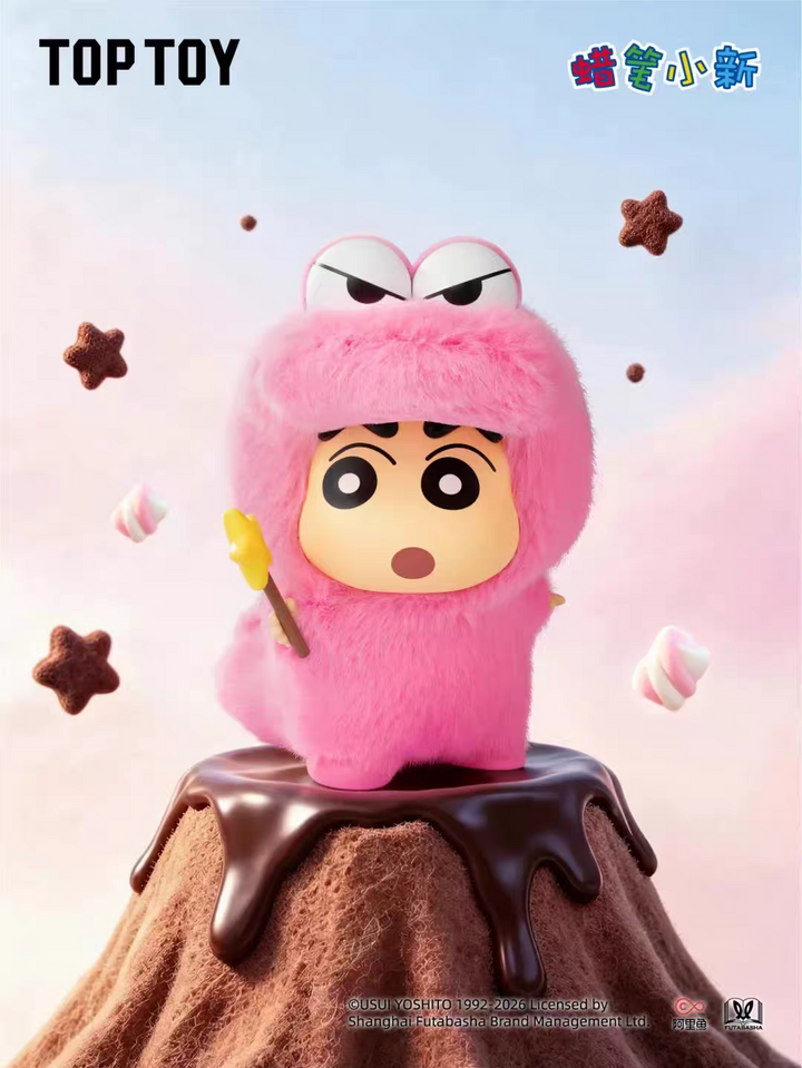TOPTOY Crayon Shin-chan Zootopia Series Blind Box Toys Plush Toys Gifts and Ornaments 正版蜡笔小新动物城市系列盲盒潮玩周边毛绒玩偶礼物摆件