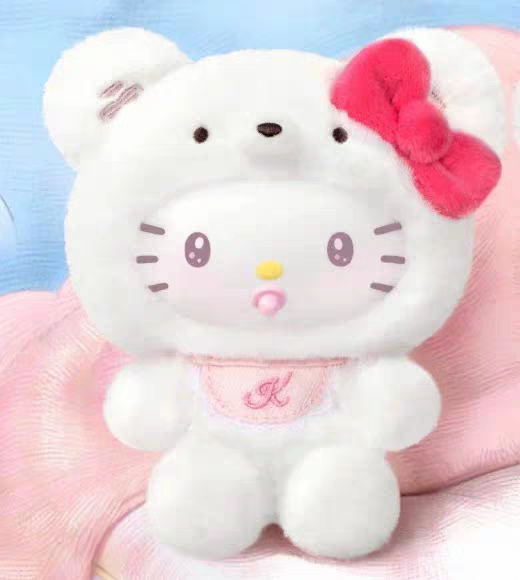 TOPTOY Sanrio Characters Little Bear Planet Series Plush Keychains Blind Box Cute Bag Charms Dolls 三丽鸥家族小熊星球系列毛绒挂饰盲盒包挂玩偶