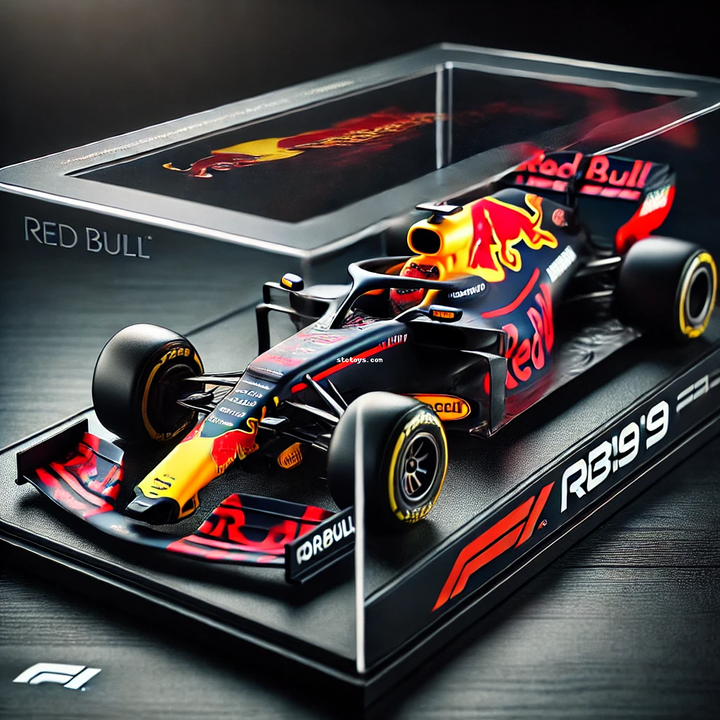 Bburago 1:43 Red Bull Racing car RB16 Formula 1 Alloy Diecast Model with Acrylic Box Display